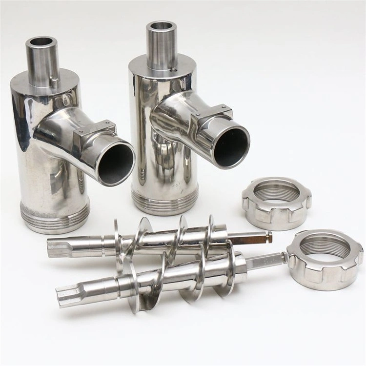 Densen Customized Stainless Steel Meat Grinder Screw Mincer Meat Grinder Parts Meat Grinder Bades