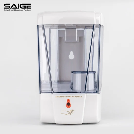 Saige 700 ミリリットル壁取り付け自動センサータッチレスジェル液体石鹸ディスペンサーホテル用